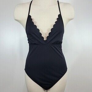 LA BLANCA Petal Pusher One Piece Swimsuit size 10